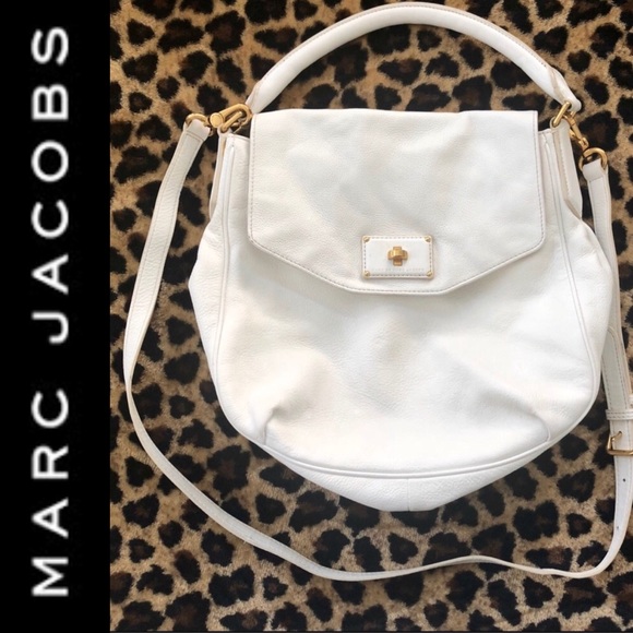 Marc By Marc Jacobs Handbags - MARC JACOBS  WHITE HOBO / Leather crossbody bag